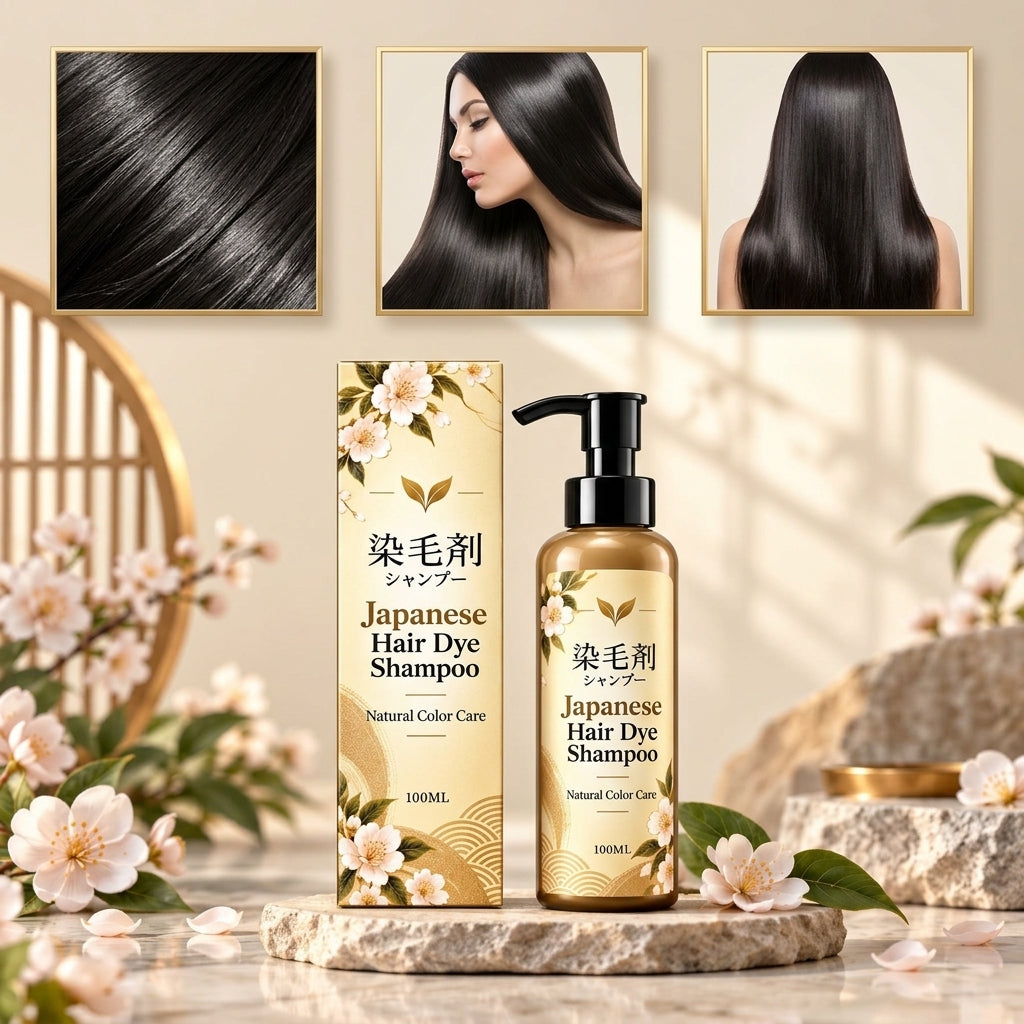 Japanese Hair Dye Shampoo (Buy 1 Get 1 Free)