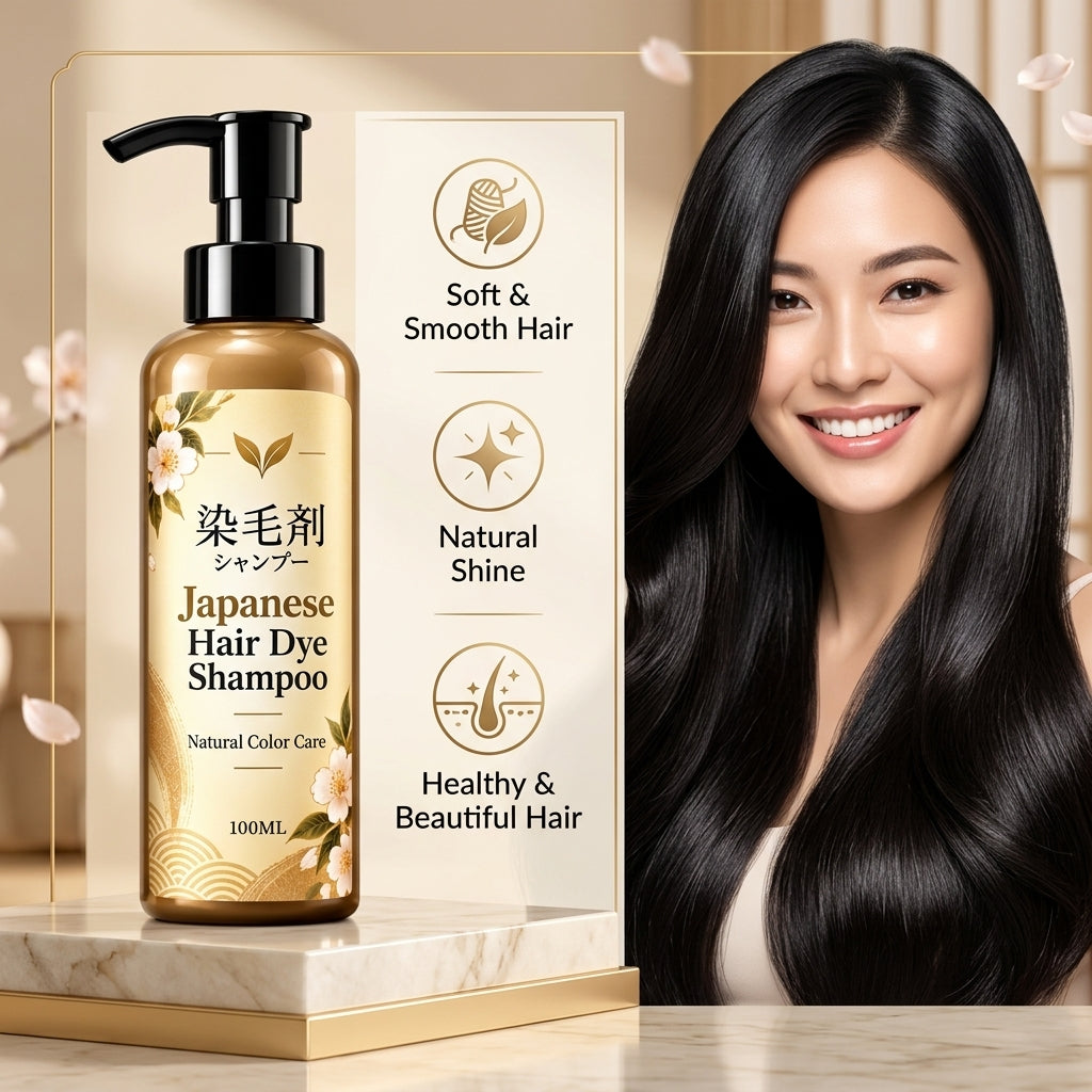 Japanese Hair Dye Shampoo (Buy 1 Get 1 Free)