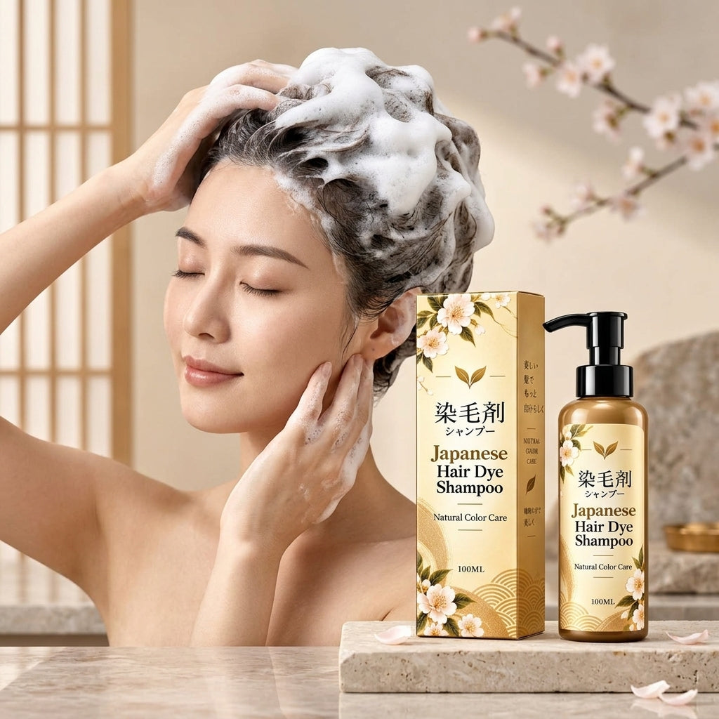 Japanese Hair Dye Shampoo (Buy 1 Get 1 Free)