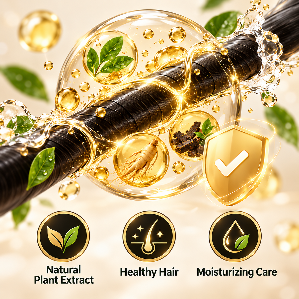 Japanese Herbal Hair Dye Shampoo🌿 – Buy 1 Get 1 Free